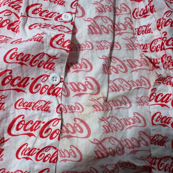 Coca Cola Button Down Shirt - Picture 7 of 8